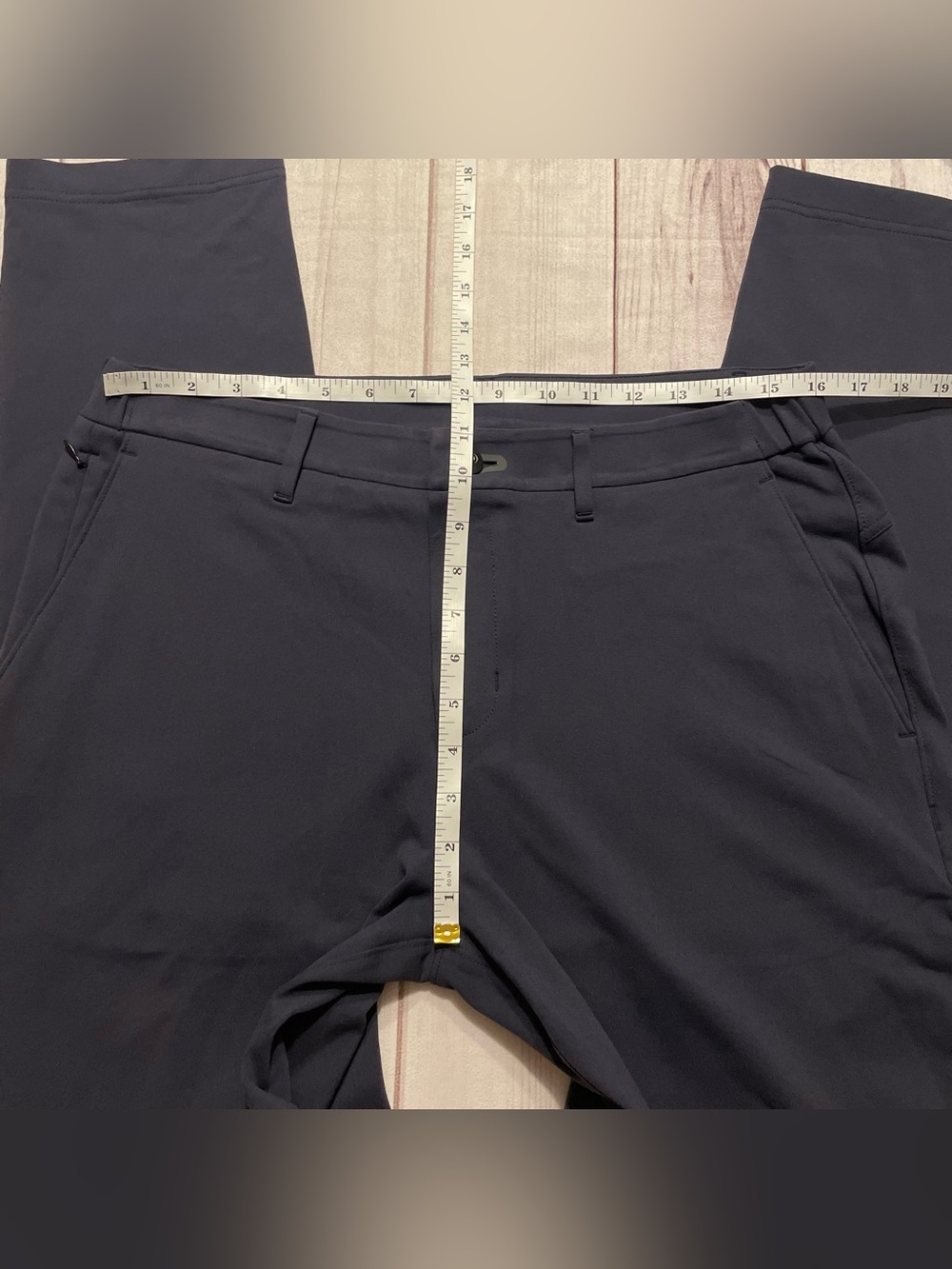 NWOT Public Rec Pants Men’s 33x34 Navy Blue All Day Every Day Stretch Straight - Picture 9 of 11
